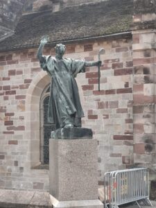 Kolumban in Luxeuil-les-Bains