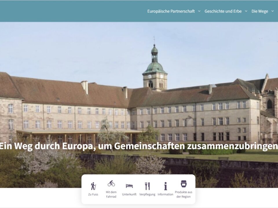 Kolumbanskloster Luxeuil-les-Bains, Screenshot Website Via Columbani